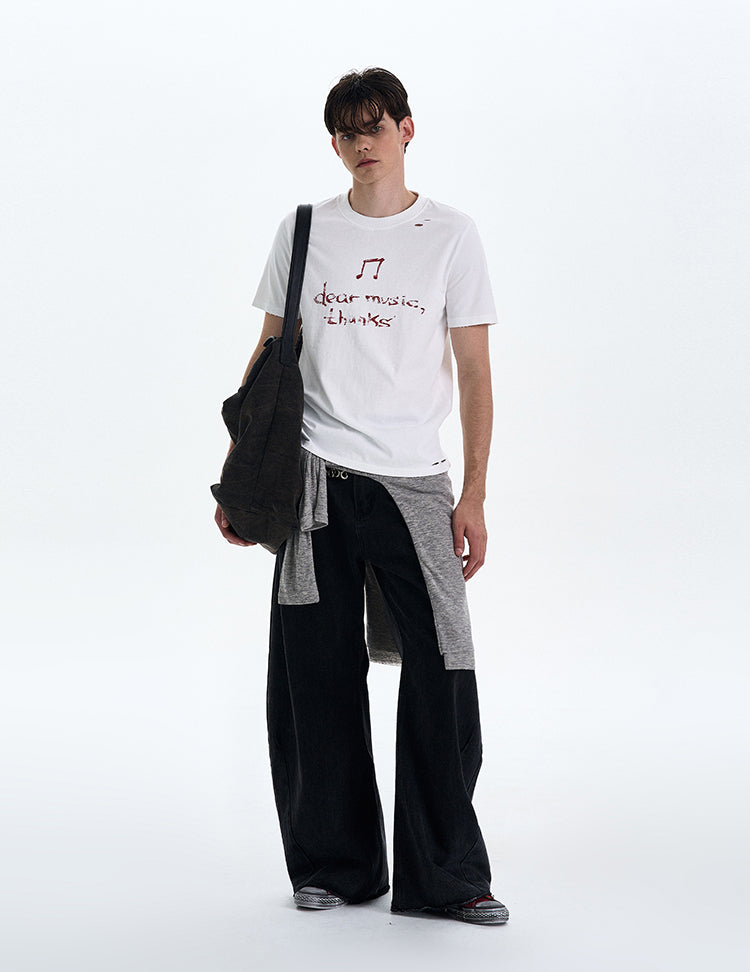 MADWITCH VERSATILE PRINTED T-SHIRT #27311