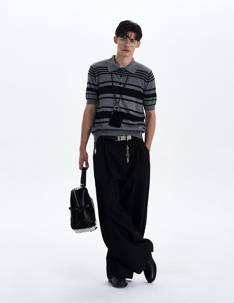 MADWITCH POLO KNIT SHORT SLEEVE TEE #27320