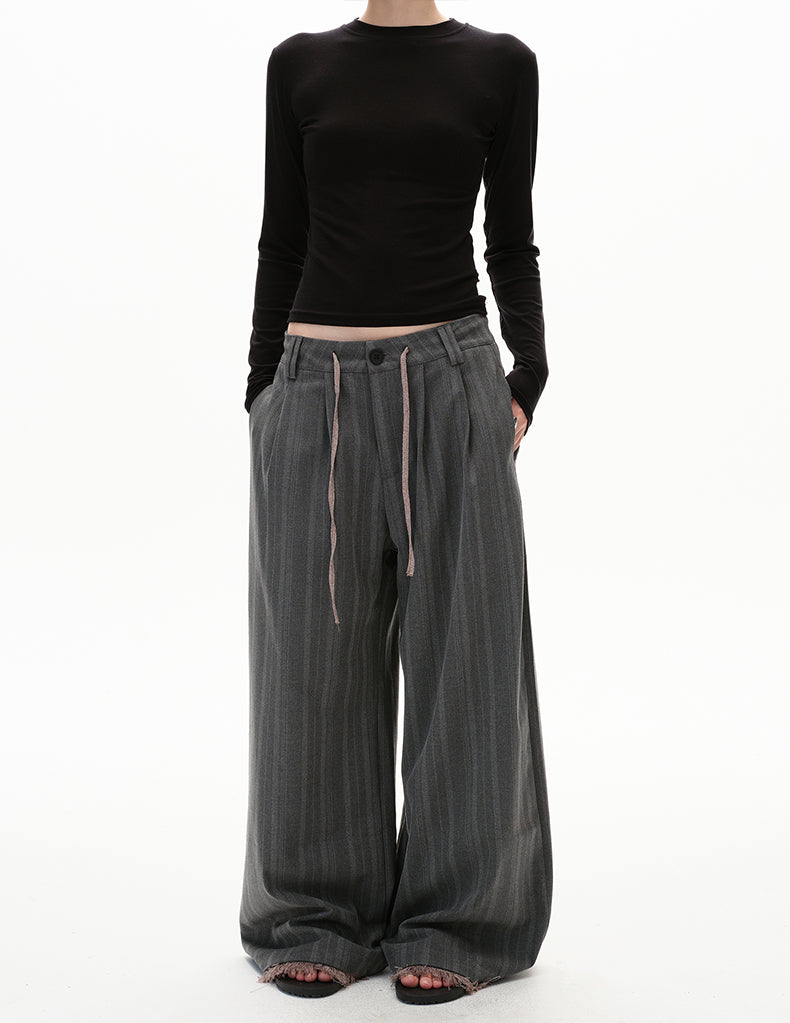 MADWITCH STRIPE DRAW PANTS #C925