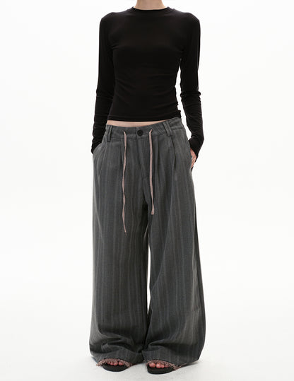 MADWITCH STRIPE DRAW PANTS #C925