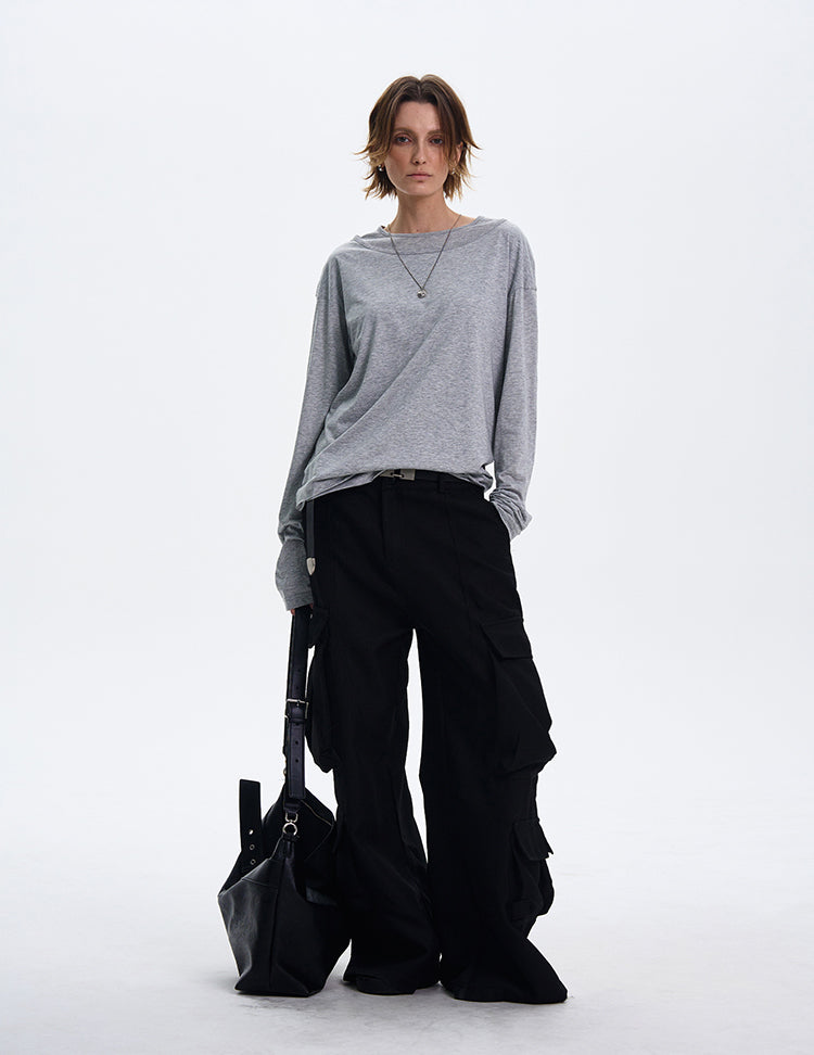 MADWITCH LAYERED DESIGN LIGHTWEIGHT LONG SLEEVE #27302