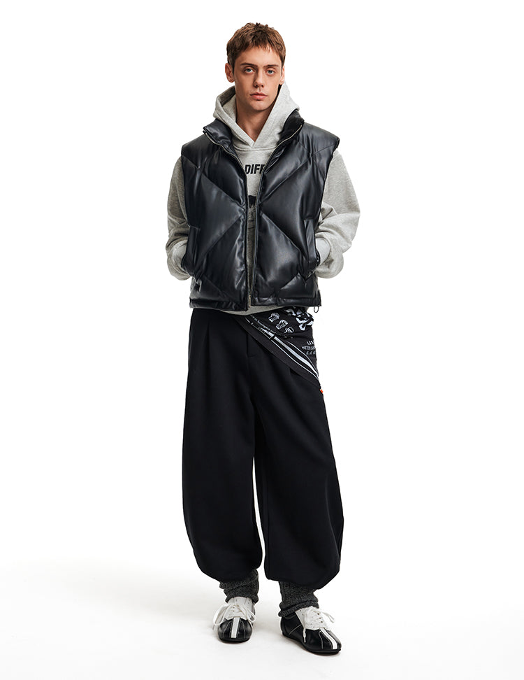 MADWITCH PU STAND VEST #AW25108