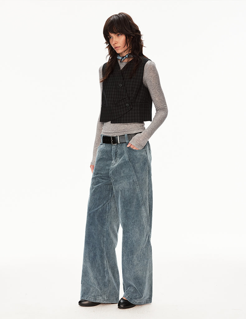 MADWIT CORDUROY DENIM JEANS #GPC3593