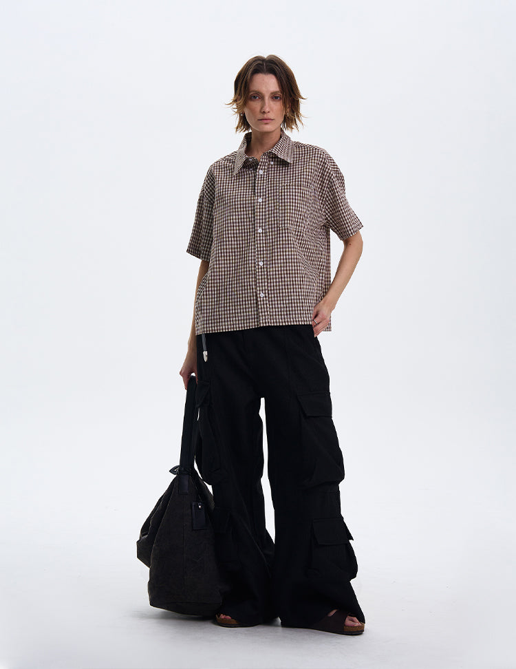 MADWITCH OLD MONEY STYLE SHORT-SLEEVE SHIRT #CR215