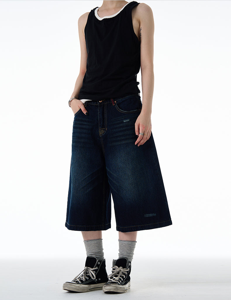 MADWITCH DISTRESSED WASHED JEANS #DR3166