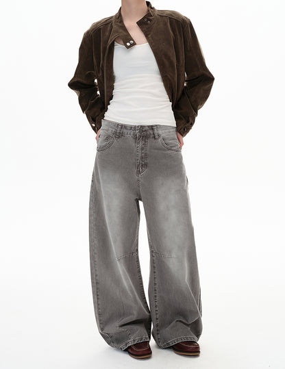 MADWITCH VINTAGE SLUNG JEANS #F9058