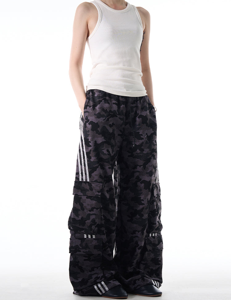 MADWITCH CAMO CARGO PANTS #RK174