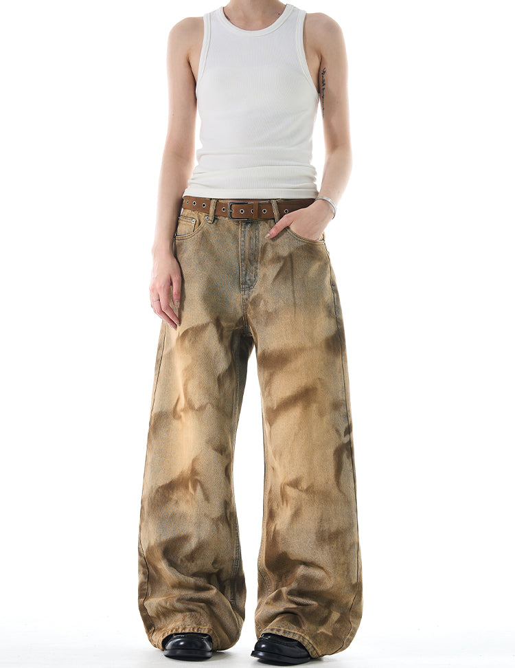 MADWITCH NICHE WASTELAND-STYLE JEANS #FX061