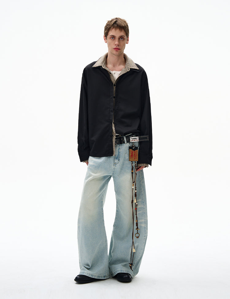 MADWITCH UNISEX COLORBLOCK SHIRT #22720Q25