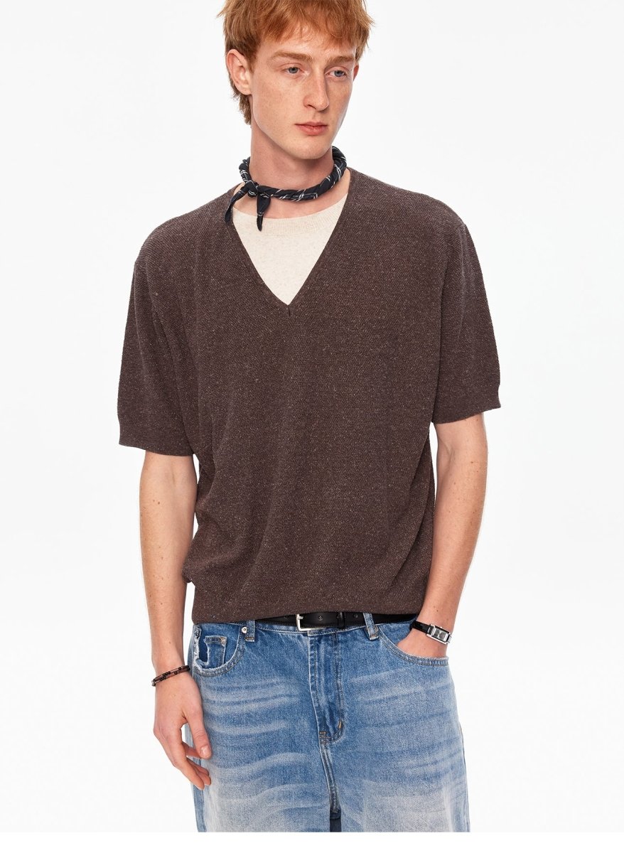 MADWITCH VINTAGE LINEN TENCEL TEE #68606 - MadWitch Store