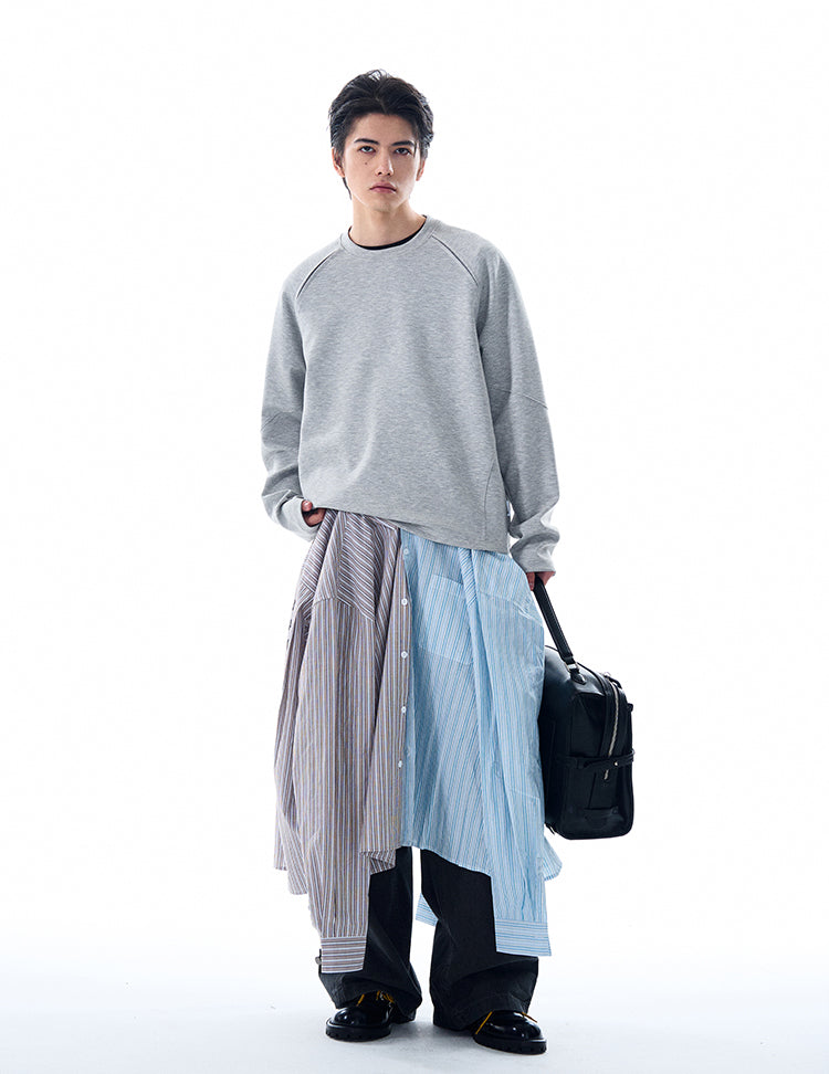 MADWITCH CASUAL LIGHTWEIGHT SWEATSHIRT #L310Q24