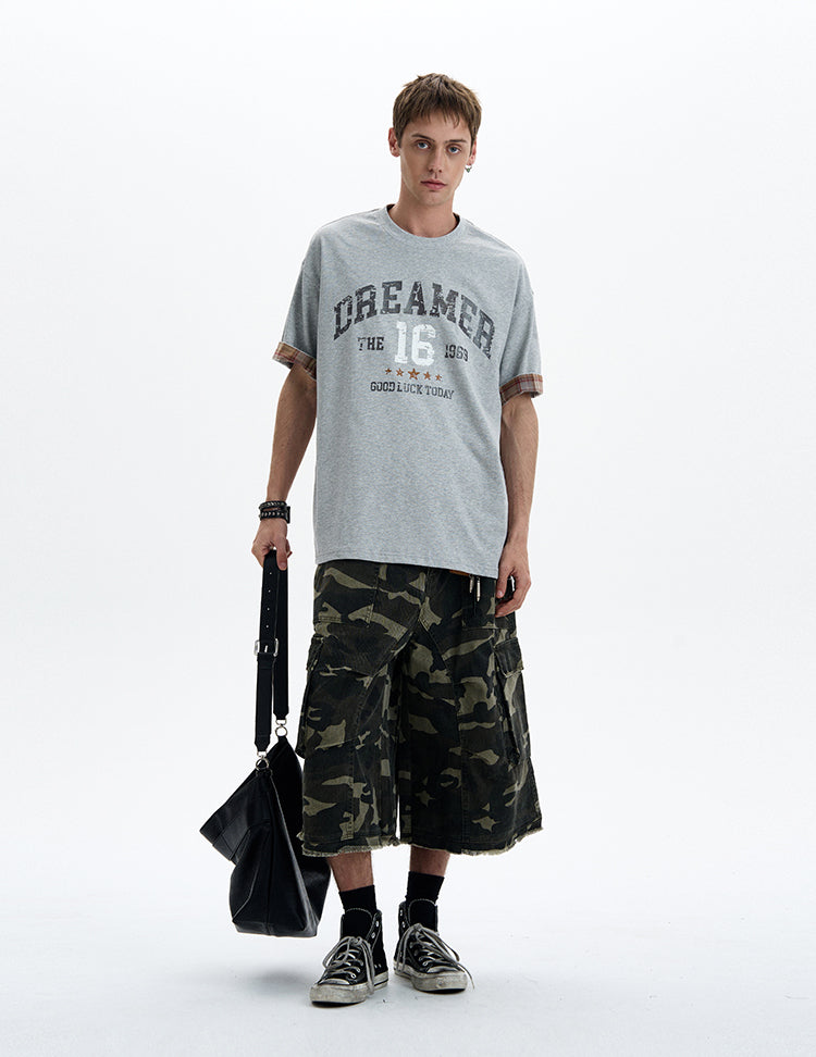 MADWITCH CONTRAST SLEEVE TEE #990511