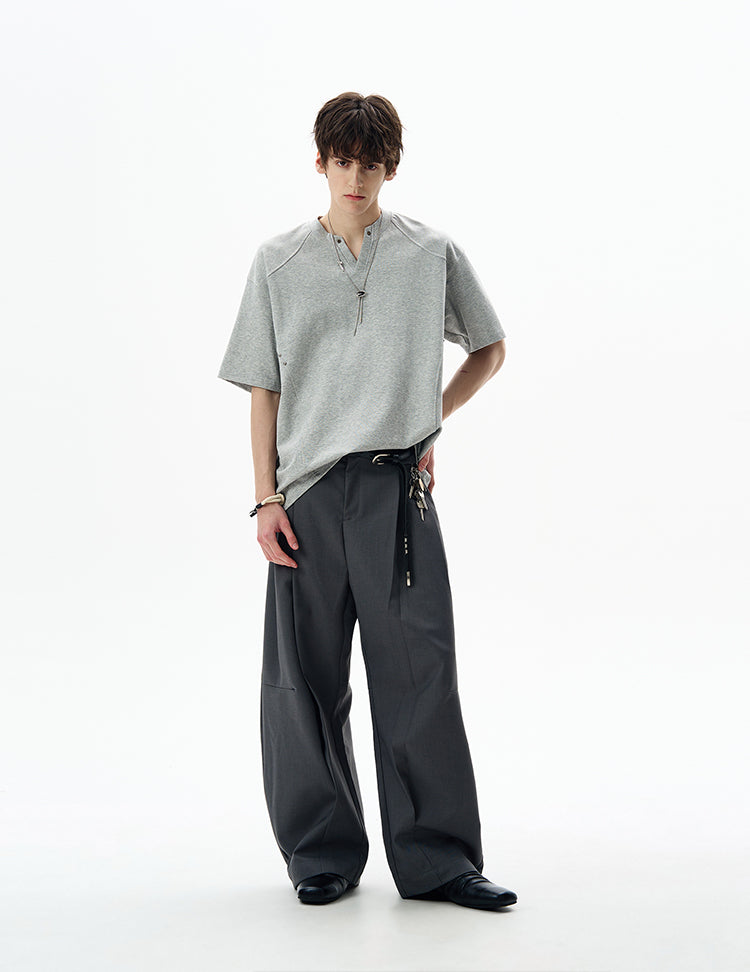 MADWITCH VERSATILE V-NECK TSHIRT #990622