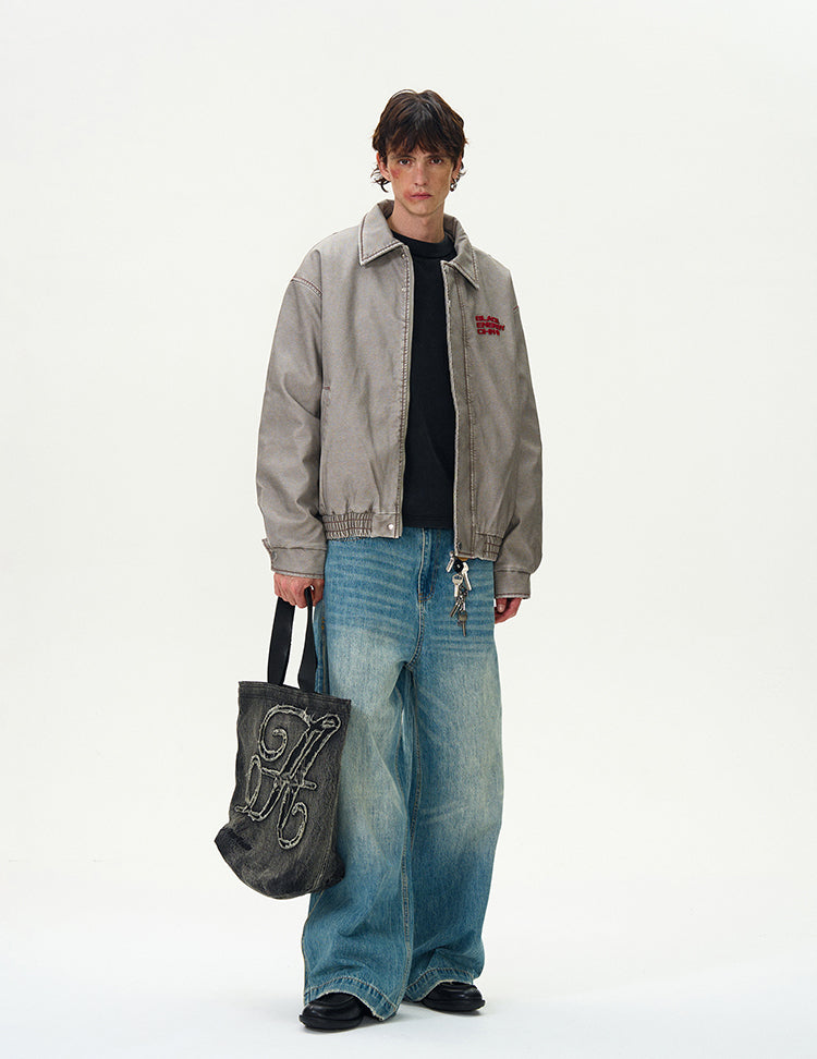MADWITCH WASHED VINTAGE JACKET #BM295