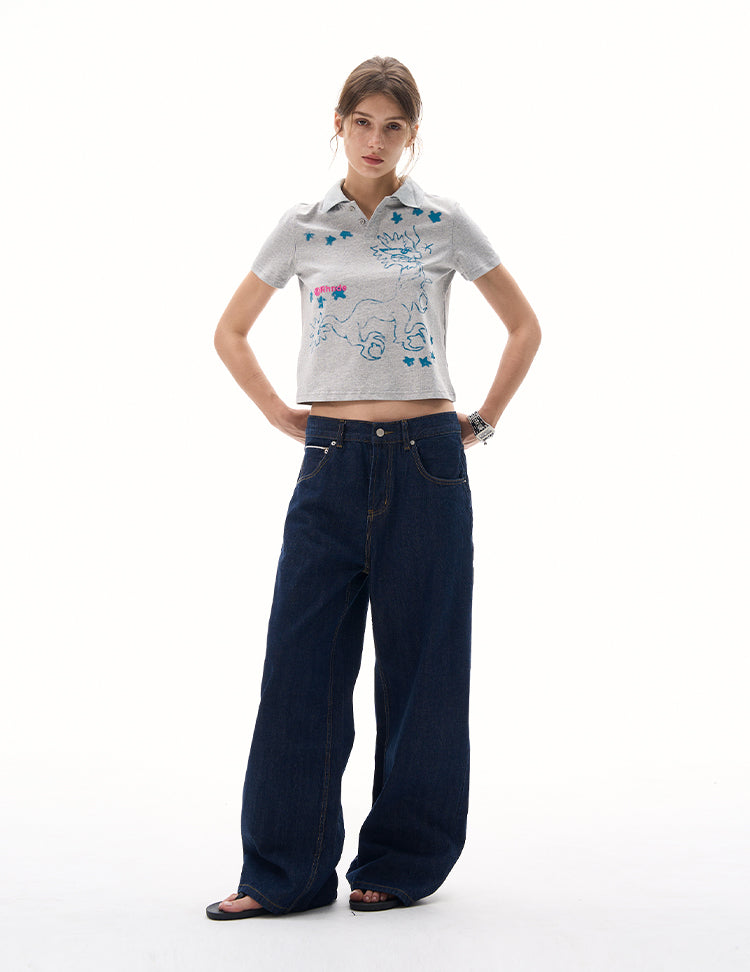 MADWITCH SUMMER PRINTED T-SHIRT #L989