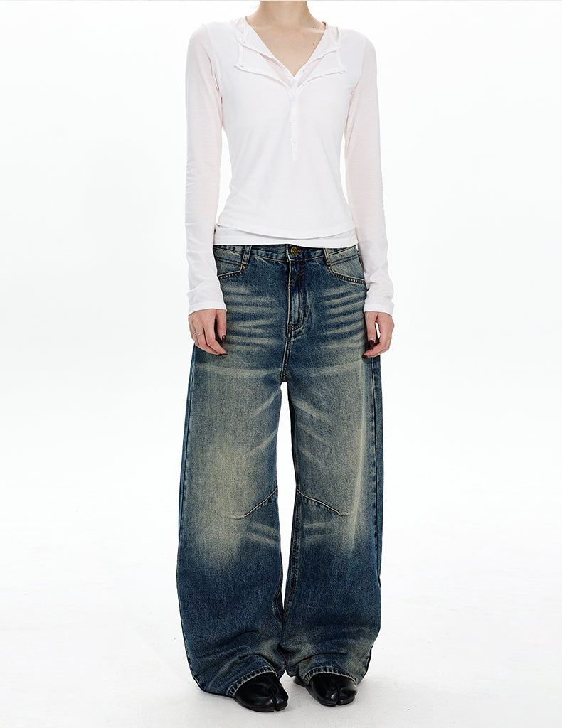 MADWITCH GRUNGE BLUE DENIM #CK9720