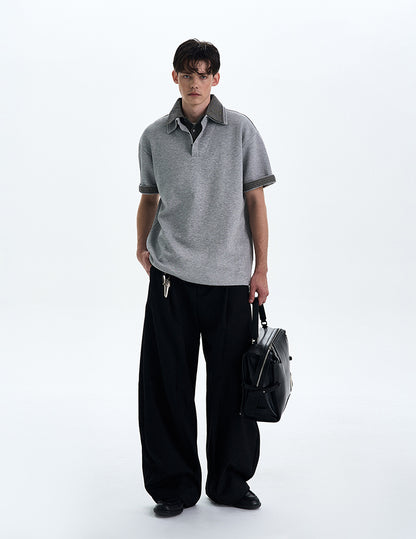 MADWITCH PLAID TURN-DOWN COLLAR SHORT SLEEVE SHIRT #C1768C25