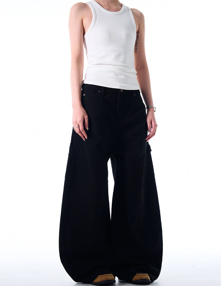 MADWITCH MAILLARD WIDE-LEG PANTS #DR6301