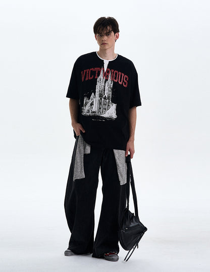 MADWITCH CREATIVE LAYERED TEE #990363