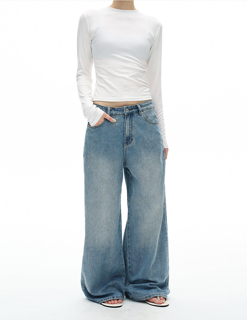 MADWITCH FADE STRAIGHT DENIM #GP9689