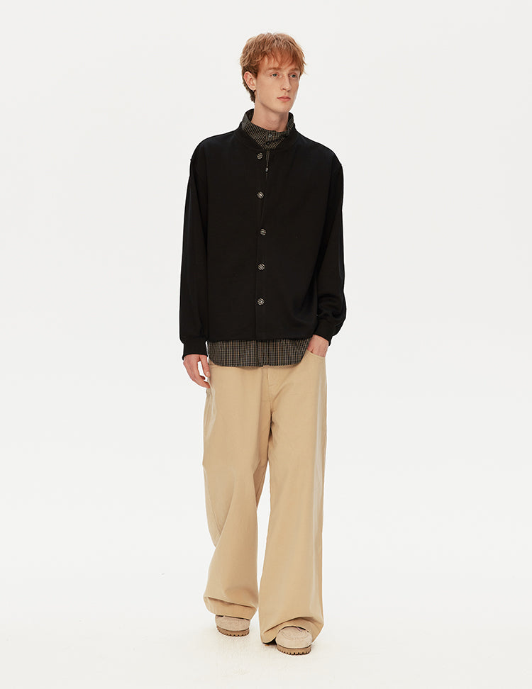 MADWITCH FAUX LAYER SHIRT JACKET #WY726