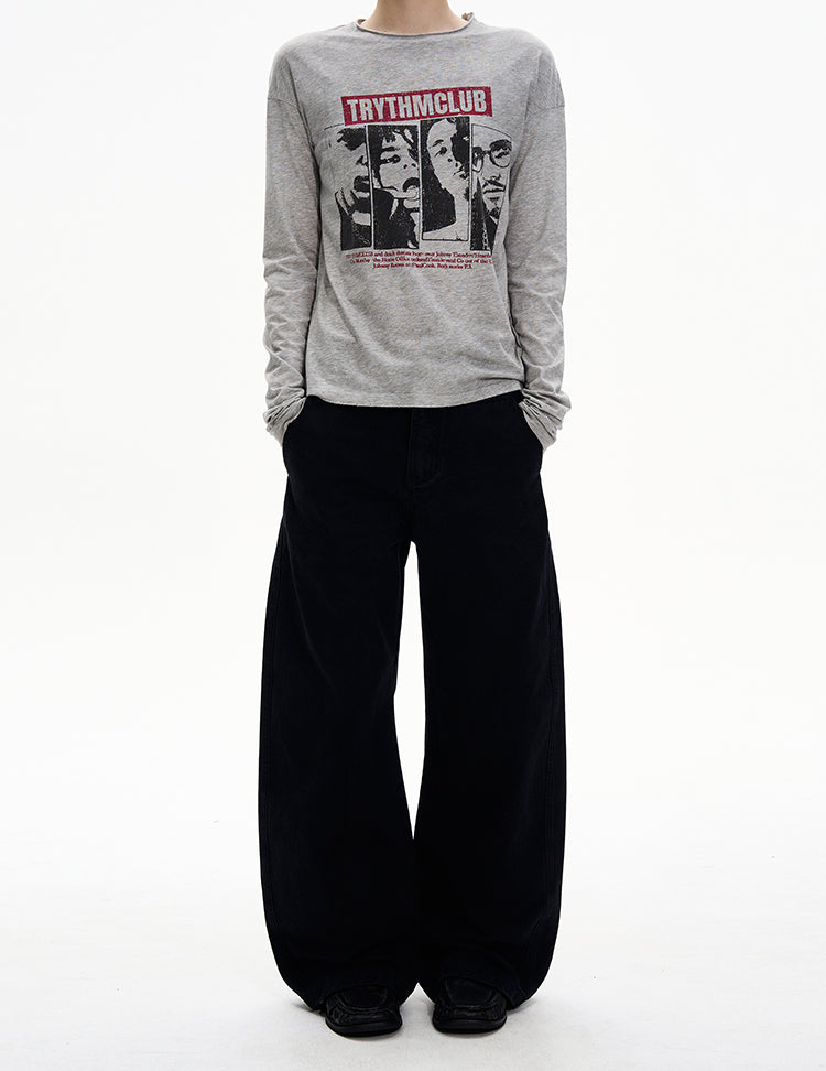 MADWITCH CLEAN SLUNG TROUSERS #CK3573