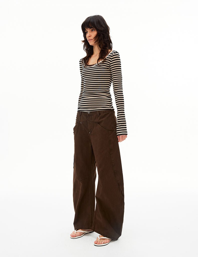 MADWIT RELAXED UTILITY PANTS CK3617 - MadWitch Store