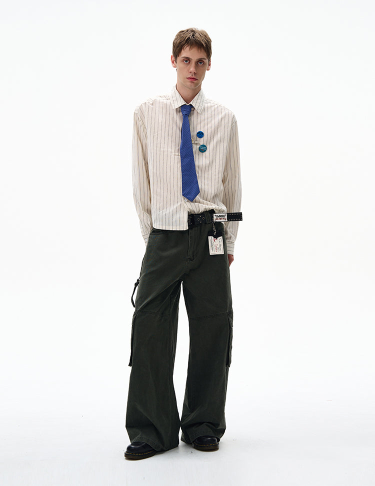 MADWITCH UNISEX COLLEGIATE LONG SHIRT #RC82