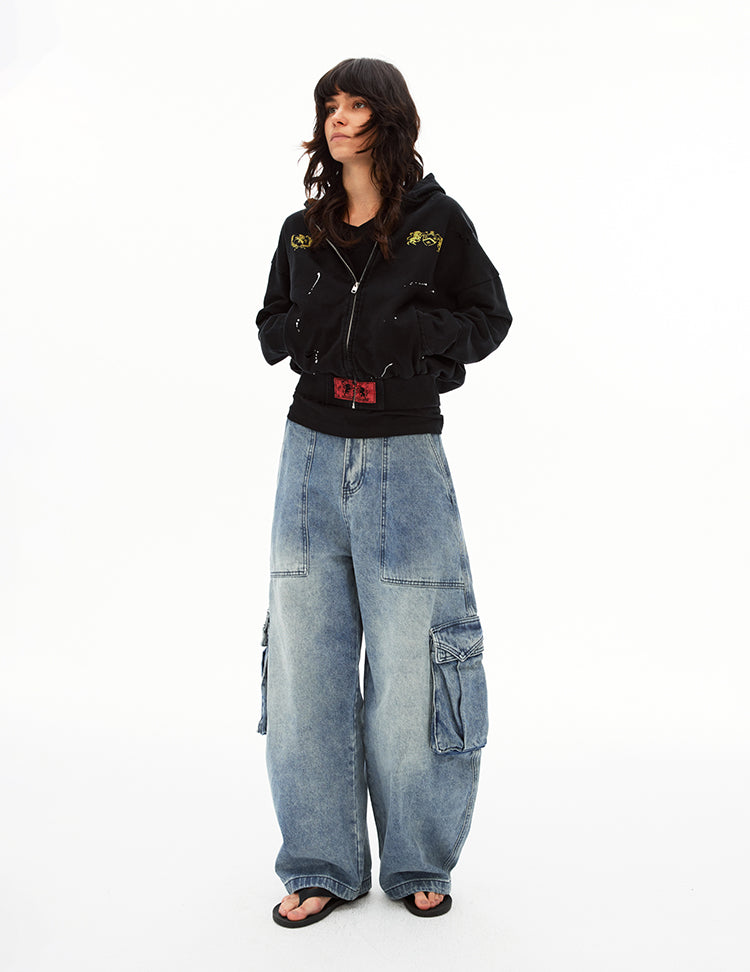 MADWITCH HIGH STREET HOODED SWEATSHIRT #26159