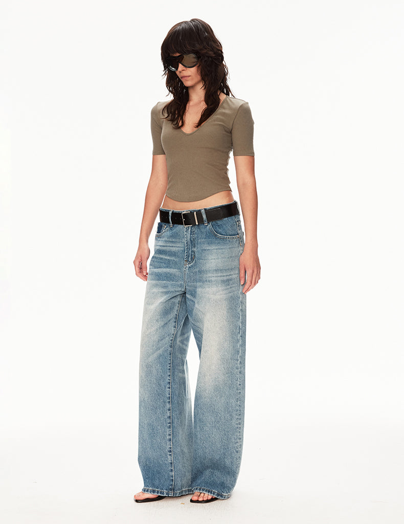 MADWIT PREMIUM FADED JEANS #CK5597