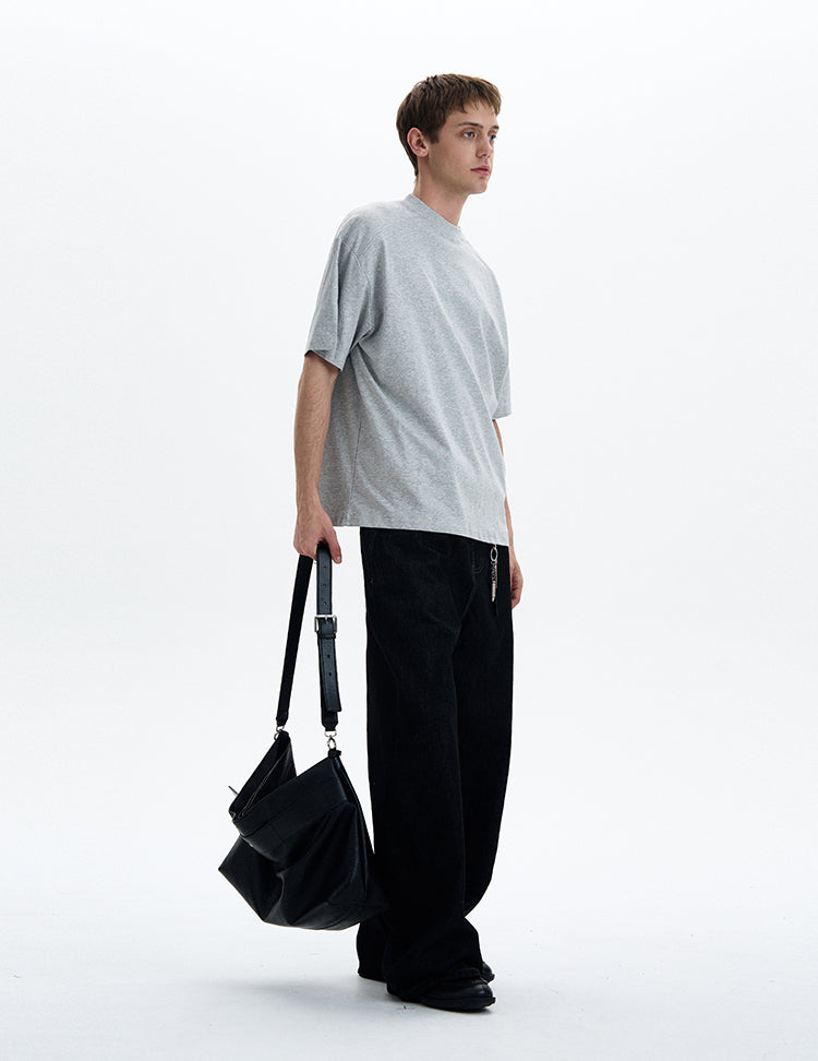 MADWITCH MINIMAL COLLAR TEE #241301