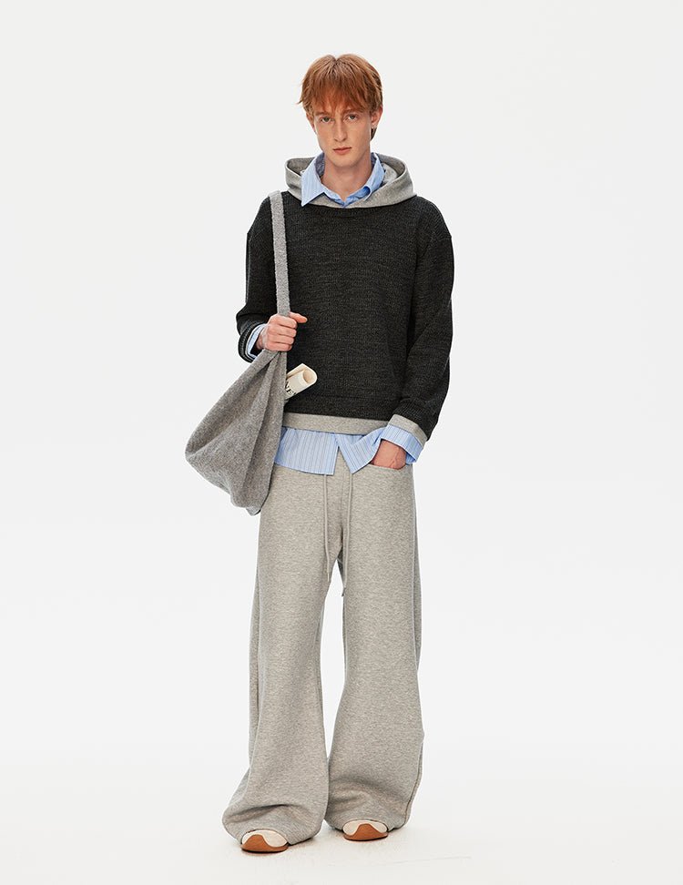 MADWITCH FAUX HOODED SWEATSHIRT 26012 - MadWitch Store
