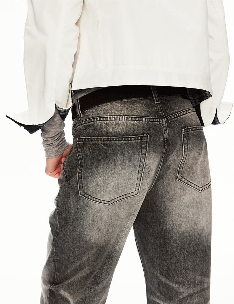 MADWIT FADED WASH JEANS #GD005