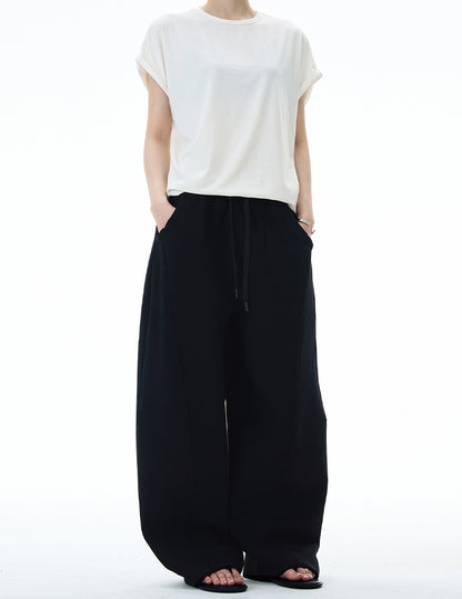 MADWITCH UNISEX DRAPEY STRUCTURED CASUAL PANTS #BNK171