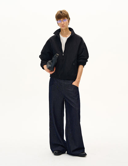 MADWITCH UNISEX ELEVATED STAND COLLAR JACKET #0254