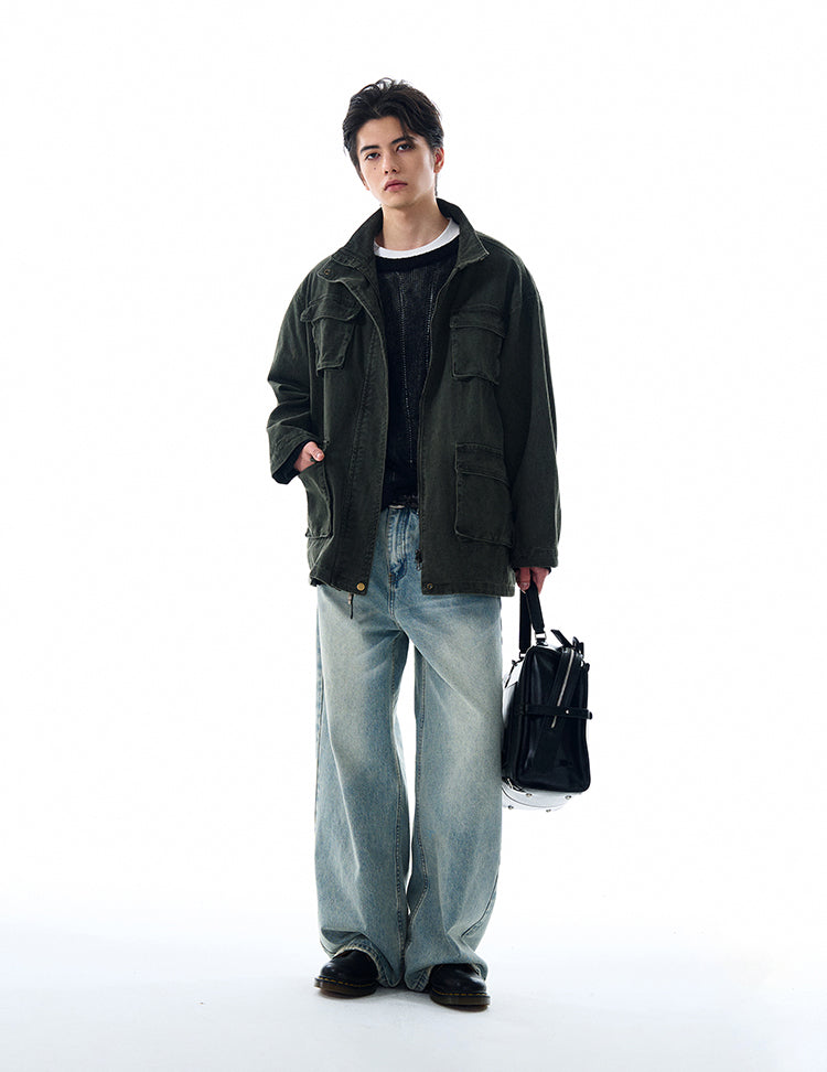 MADWITCH MULTI-POCKET UTILITY JACKET #G1040