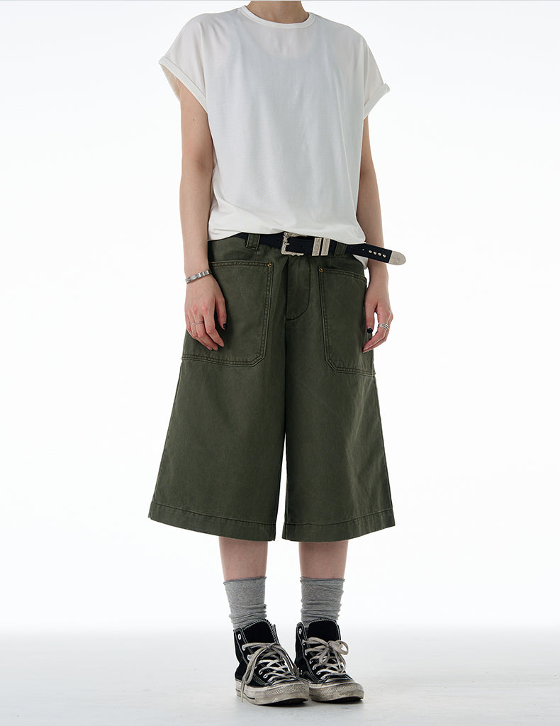 MADWITCH REVERSIBLE CASUAL SHORTS #DR3165