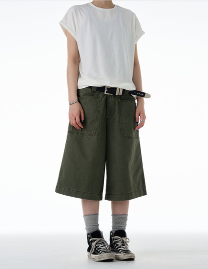 MADWITCH REVERSIBLE CASUAL SHORTS #DR3165
