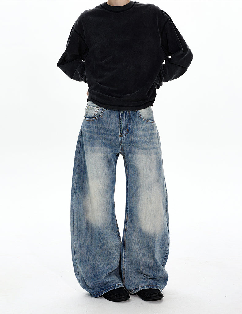 MADWITCH SLUB WIDE DENIM #G6669