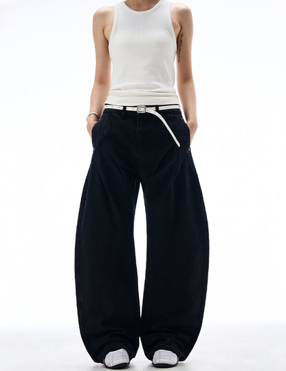 MADWITCH CLEANFIT PLEATED CARGO PANTS #AB1027