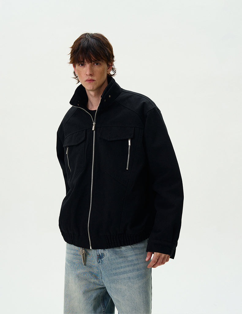 MADWITCH FLEECE-LINED UTILITY JACKET #880062