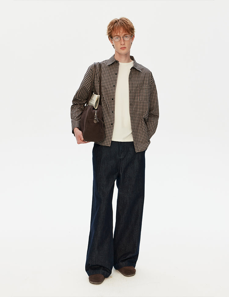 MADWITCH HERITAGE PLAID SHIRT #RC94