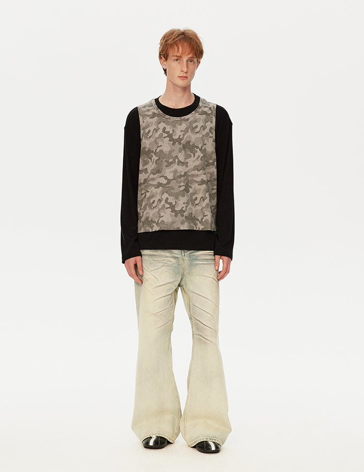 MADWITCH CAMO LONG SLEEVE TEE #26004