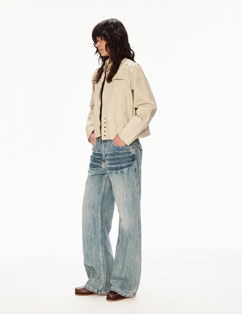 MADWIT VINTAGE HIGH STREET JEANS #CK5587