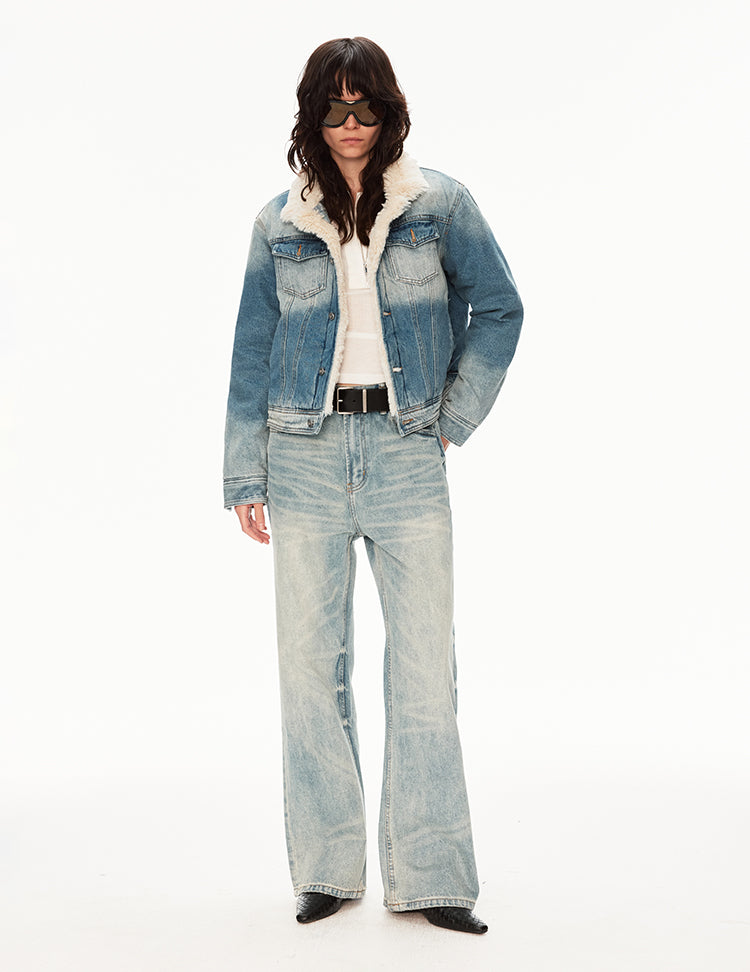 MADWITCH WASHED DENIM JACKET #DY3013