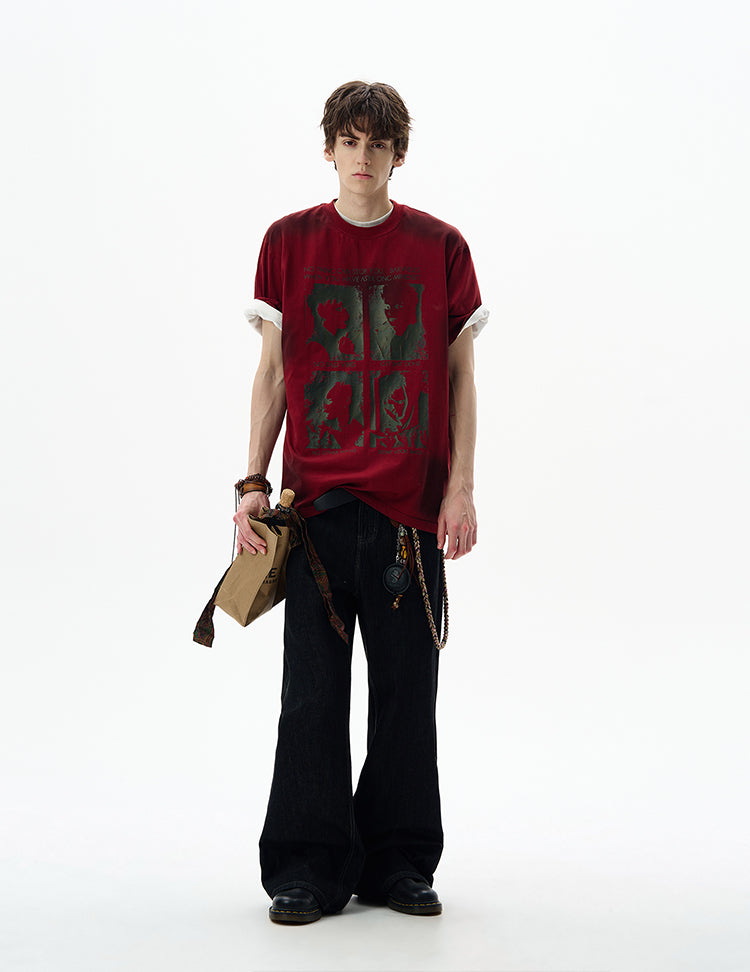 MADWITCH GRAPHIC CASUAL TEE #25703