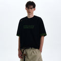 MADWITCH TRENDY DISTRESSED SHORT TEE #L355C25