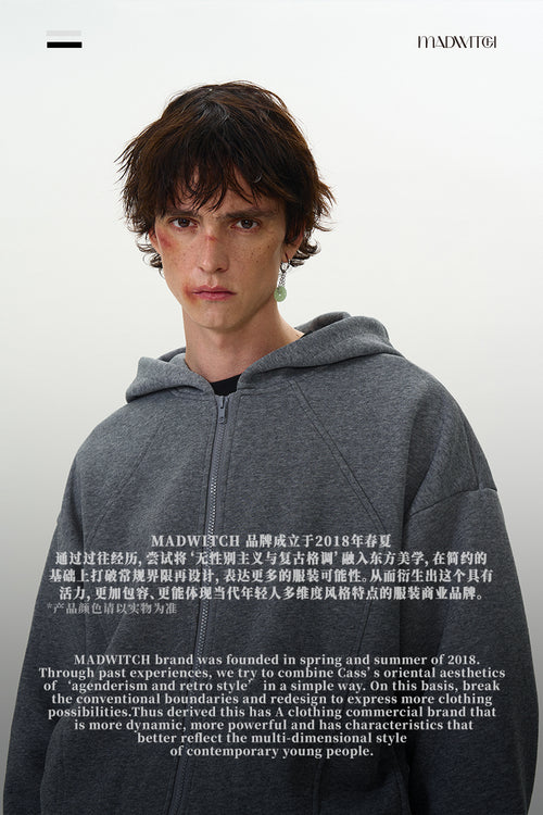 MADWITCH CASUAL HOODED JACKET #8537