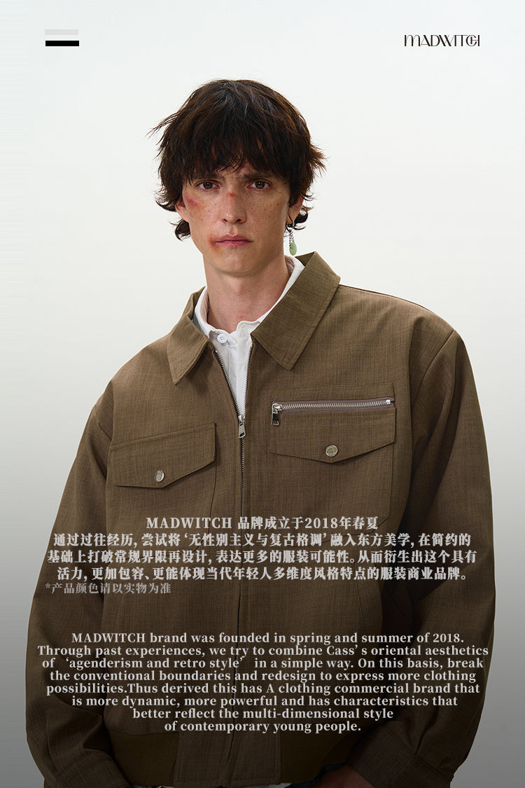 MADWITCH HEAVYWEIGHT VINTAGE JACKET #C013