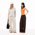 MADWITCH LYOCELL LINEN DRAWSTRING TROUSERS #NR6035